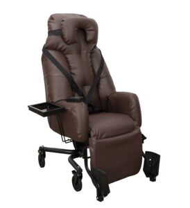 Fauteuil coquille d’intérieur électrique équipé ESSENTIEL e